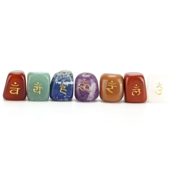 Runes Stone Set, Crystal Meditation Divination For Meditation For Caring Gift For Healing For Chakra Balancing