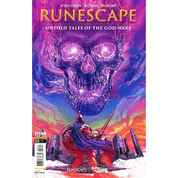 Runescape: Untold Tales of the God Wars #3A VF ; Titan Comic Book
