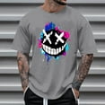 thumbnail image 1 of Runfenguu Classic Tees For Men Plus Size Summer Topsummer Fashion Casual Men'S Round Neck Printed T-Shirt, 1 of 4