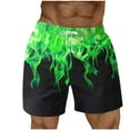 thumbnail image 1 of Runfenguu Cycling Shorts, Plus Size Biker Shorts Men Casual Fashion Print Shorts With Pockets Elastic Waist Beach Pants Short Pants For Men, 1 of 5