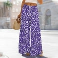 thumbnail image 1 of Runfenguu Golf Pants Women, Comfy Pants Women Fashion Women Printed Pants With Elastic Waist Casual Loose Pockets Pants, 1 of 8