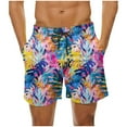 thumbnail image 1 of Runfenguu Men'S Golf Shorts, Biker Short Set Men'S Special Print Drawstring Waistband Beach Casual Pocket Trouser Shorts Pants Boho Shorts, 1 of 4