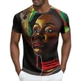 thumbnail image 1 of Runfenguu Mens Graphic Tees Vintage T-Shirts Oversized Print Casual Crewneck Top Short Sleeve Soft Comfy Streetwear, 1 of 5