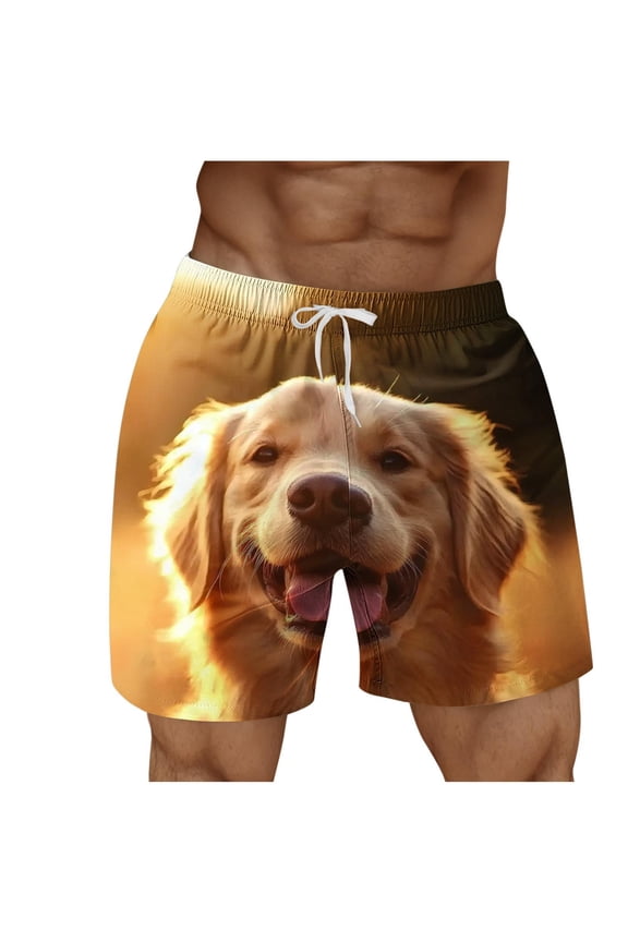 Mens Sweat Shorts, Muay Thai Shorts Men Men Casual Fashion Print Shorts With Pockets Elastic Waist Beach Pants Mens Graphic Shorts