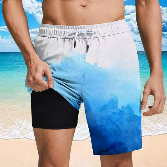 Runfenguu Short Shorts, Men Basketball Shorts Men Casual Fashion Print Shorts With Pockets Elastic Waist Beach Shorts Men'S Shorts Cargo
