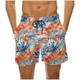 thumbnail image 1 of Runfenguu Shorts For Men, Men Cargo Shorts Men Casual Fashion Print Shorts Pockets Lining Elastic Waist Beach Pants Muay Thai Shorts Men, 1 of 4