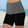 thumbnail image 1 of Runfenguu Spandex Shorts Women, Flowy Shorts For Women Women'S Summer High Waisted Shorts Summer Casual Stretch Short Sport Shorts Overall Shorts For Women, 1 of 5