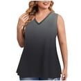 thumbnail image 1 of Runfenguu Spandex Tank Tops For Women Suit Vests Fashion Women'S Summer Casual Printed Loose Round-Neck Camisoles Tank Tops Women'S Plus Size Tank Tops, 1 of 5