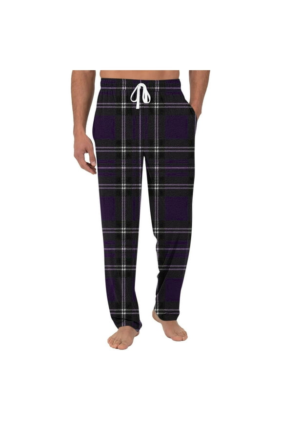 Work Pants For Men Sweatpants Men Printing Elastic Waist Draw Rope Pocket Full Length Pants Mens Hiking Pants