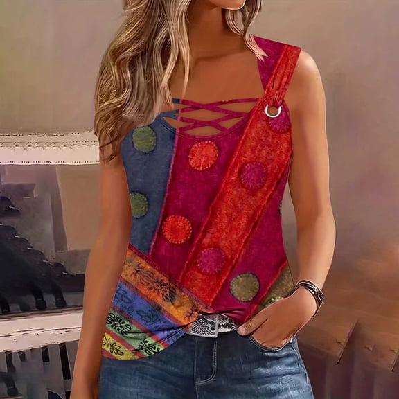 Runfenguu Workout Tank Top Runners Vests Women'S Solid Color Camisole Sleeveless T-Shirt Loose Tank Tops Tank Top