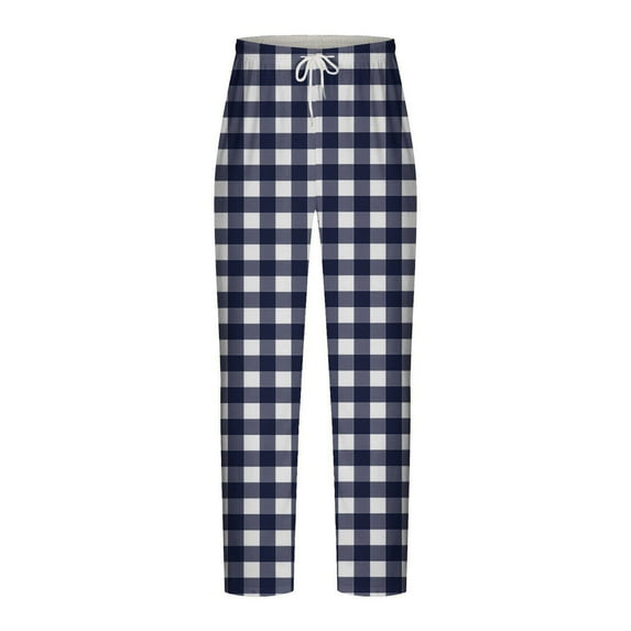 Runfenguu Yoga Pants Mens Sweatpants Men Casual Fashion Printing Elastic Waist Straight Trousers Pants Work Pants