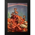 thumbnail image 1 of Rungius, Carl 14x18 Black Modern Framed Museum Art Print Titled - Bighorn Sheep on Rocks, 1 of 4