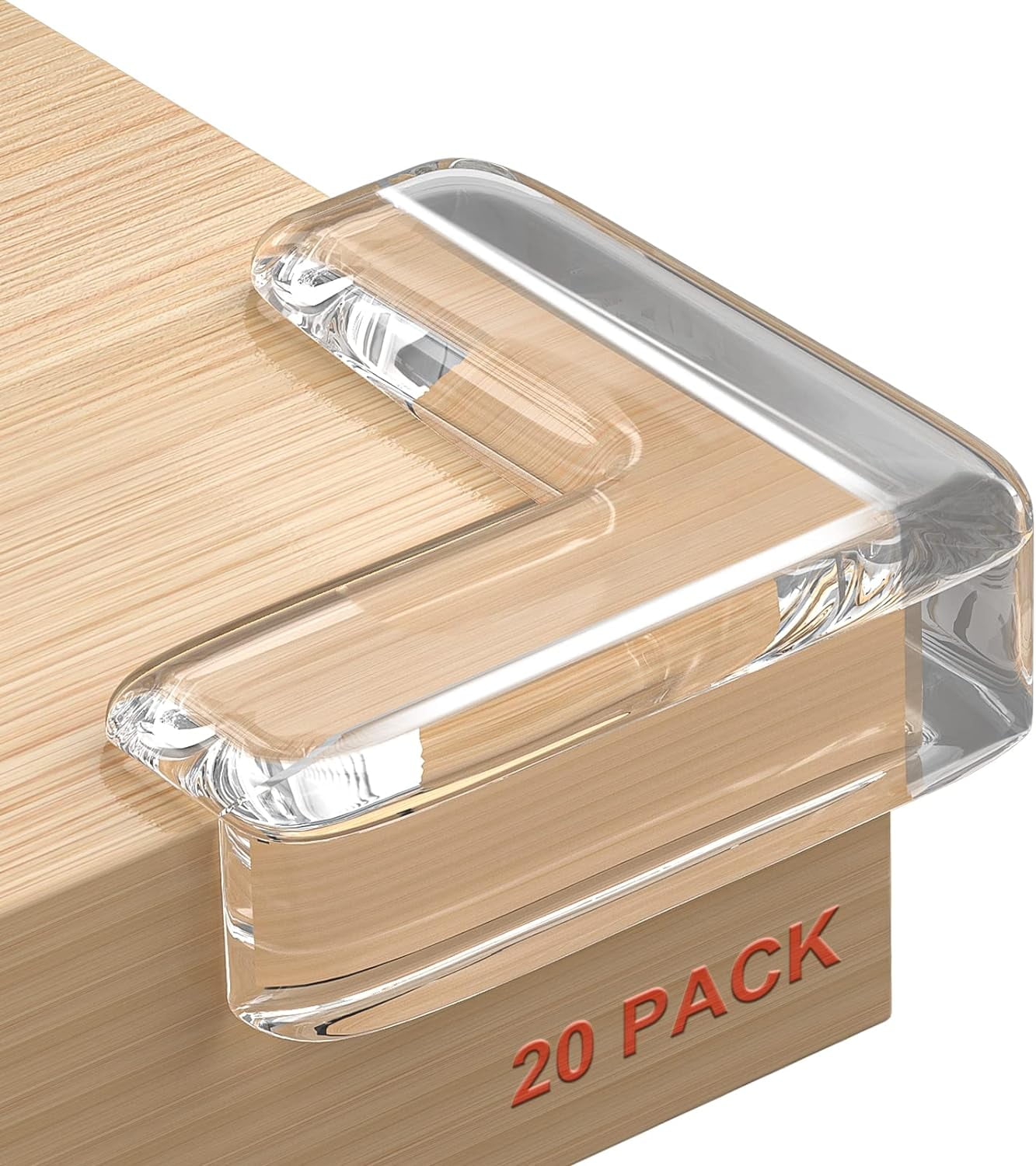 Rungopro 20 Pack Baby Proofing Corner Guards Furniture Corner, Edge
