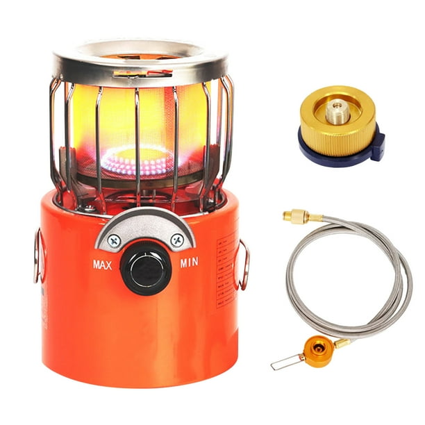Rungungde 2 In 1 Portable Propane Heater Stove Pro With 1 Meter Trachea Outdoor Camping Gas Stove Camp For Ice Fishing Backpacking Hiking Hunting