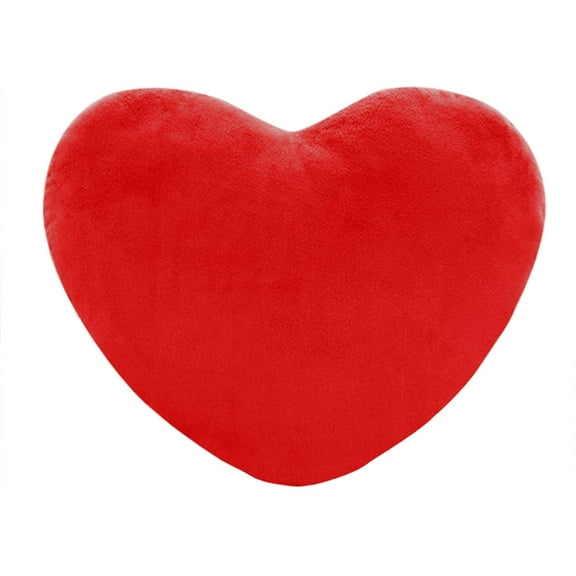 Rungungde Cute Mini Love Heart Shape Throw Pillow - 6 x 6Inch | Ultra Soft Cushion Bed Pillows for Christmas Valentines Day Birthday Room Decorations, Ideal Gifts for Her