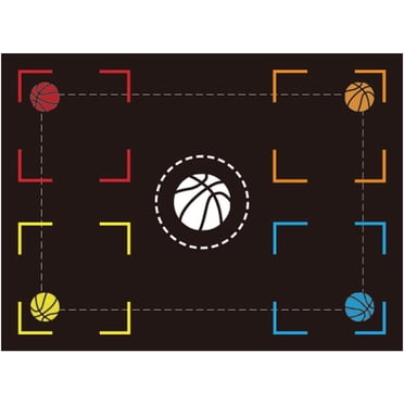 Portable Basketball Footwork Mat, Agility Footstep Training Mat Basketball Train Mat Levels Non Slip Silent Equipment Ages Improve Speed Strength Coor Ce0c3738 92de 4695 9377 C698fac58b61.ce74e5e882db38d8c6493de0cf8d474f