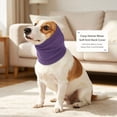 thumbnail image 1 of Runkheen Dog Noise Cancelling Ear Wrap, Adjustable Ear Protection Muffs with Soft Comfort Design for Fireworks Thunder Grooming Bathing, 1 of 10