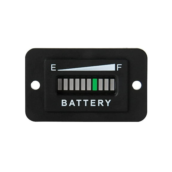 Runleader 36V LED Battery Charge&Discharge Meter Capacity Indicator for Lead Acid Battery Auto Parts
