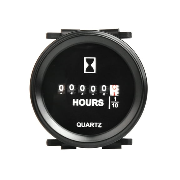 Runleader AC 110V 220V 230V 240V 250V Hour Meter Snap in Quartz for Boat Marine Lawn mower