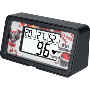 Runleader Digital LCD Screen Days Countdown Timer for Room Kitchen Desktop Time Management Birthdays