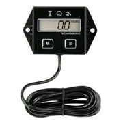 Runleader Digital Tach/Hour Meter Tachometer Maintenance Reminder Lawn Mower Gas Powered Equipment