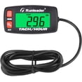thumbnail image 1 of Runleader Digital Tachometer Gauge Hour Meter RPM Alert SVC&JOB Mower Tractor  Snowmobile, 1 of 9
