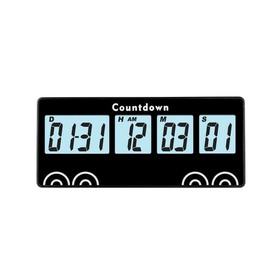 Runleader HM202 Digital 9999 Days Events Timer Count-Down&Count-up LCD Display Battery Replacement, 1 Pack
