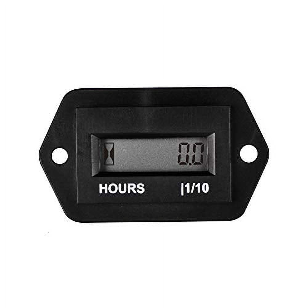 Runleader RL-HM008 DC 4.5-90V Hour Meter with Digital LCD Display for ...