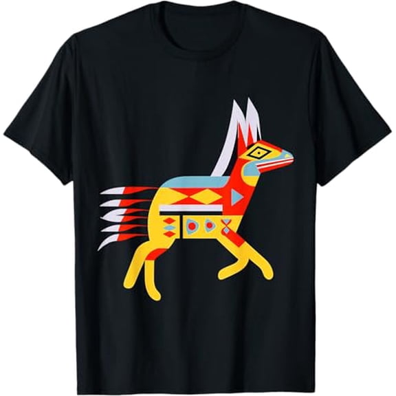Runn Wolf Nature Inspired Artwork T-Shirt
