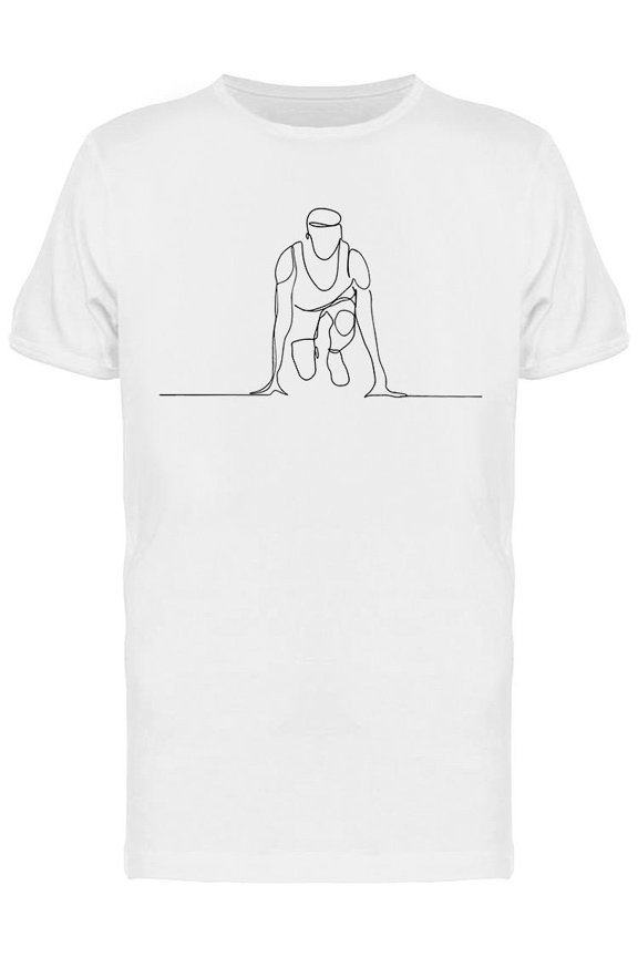 Runner Focus T-Shirt Men -Image by Shutterstock, Male Small