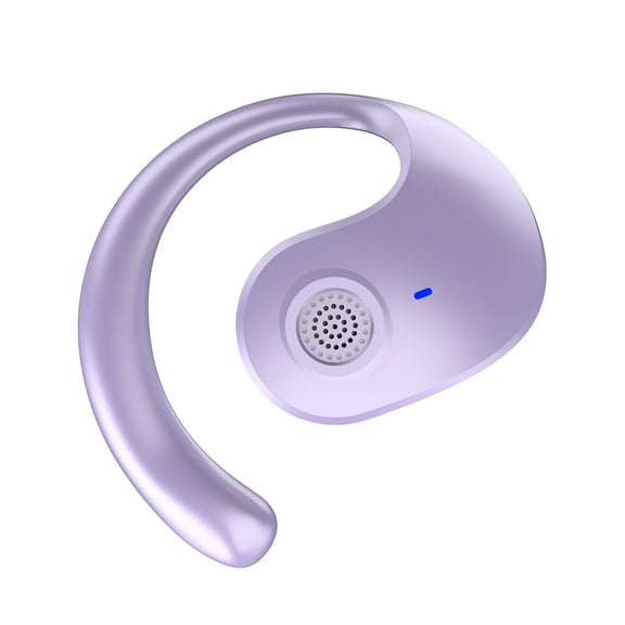 Runner Headphones,Bone Conduction Headphones,Out of Ear Open Ear Headphones Outside The Ear Wireless Ear Hanging Bluetooth Headset Over The Ear Open Ear Buds Earbuds Outside(Purple)
