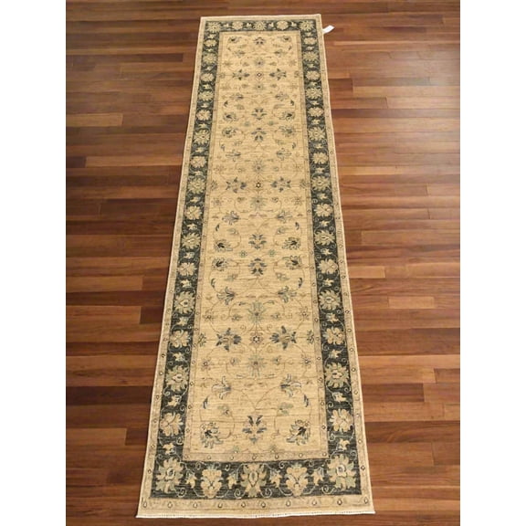 Runner Oushak 2' 9"X10' Handmade Wool Rug # 10538