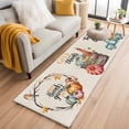 thumbnail image 1 of Runner Rug 2'x6', Fall Pumpkins Washable Non-Slip Hallway Runner Rugs, Thanksgiving Autumn Gnomes Truck Leaf Bedside Rugs Floor Mats Carpet Runners for Kitchen Bathroom Laundry Room, 1 of 8
