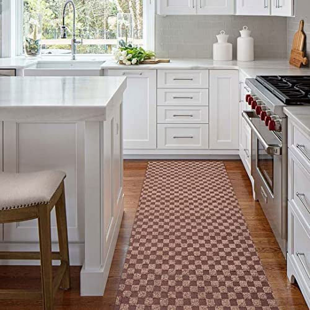 Runner Rug 3Ft X 48Ft Indoor Outdoor Utility Carpet Runner,Area Rugs With NonSlip Rubber