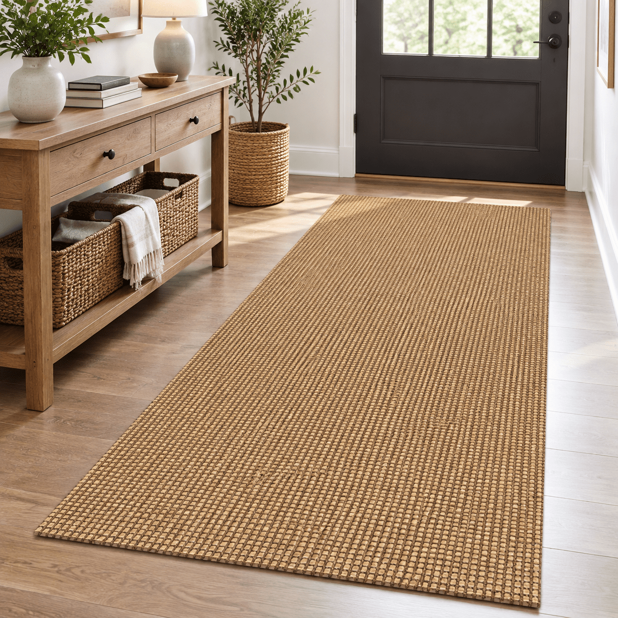 Runner Rug 3x14 Ft Washable Runners For Hallways Extra Long Woven Non ...