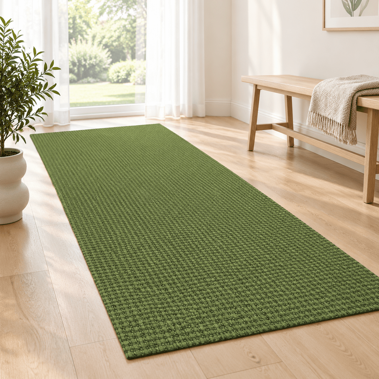 Runner Rug 3x16 Ft Washable Runners For Hallways Extra Long Woven Non ...