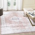 thumbnail image 1 of Runner Rug 8*10ft Non Slip Machine Washable Vintage Distressed Hallway Runner Rug Retro Printed Low Pile Area Rugs for Entryway Hallway Kitchen Laundry Room, 1 of 7