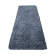 thumbnail image 1 of Runner Rug Area Rug Ultra Soft Fluffy Fuzzy Rectangular High Pile Anti-Skid Faux Sheepskin Wool 24x60 Inch Gray for Bedroom Living Room Bedside Hallway Home Decor Office Dormitory, 1 of 4