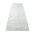 thumbnail image 1 of Runner Rug Area Rug Ultra Soft Fluffy Fuzzy Rectangular High Pile Anti-Skid Faux Sheepskin Wool 24x60 Inch White for Bedroom Living Room Bedside Hallway Home Decor Office Dormitory, 1 of 4