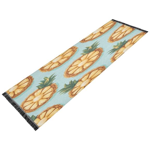 Runner Rug Classical Pineapple Pattern Style Pattern 72x23.5 indoor Washable Runner Rug