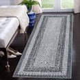 thumbnail image 1 of Runner Rug for Hallway Kitchen Runner 2x10, Machine Washable Long Runner Throw Mat, Non Slip Entryway Rug Stain Resistant Braided Printed Carpet for Bedroom Living Room, Grey, 1 of 9