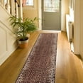 thumbnail image 1 of Playa Rug Custom Size Leopard Design Non-Slip 26 Inches Wide Hallway Runner Rug 12 ft. x 26 in., 1 of 5