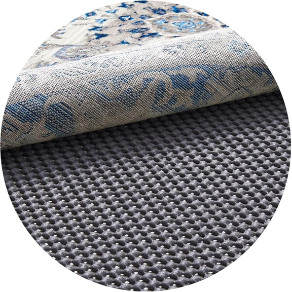 Runner Rug Pad Gripper for Hardwood Floors, Non Slip 2x5 Ft Rug Pads for Area Rugs, Thick Rug Grippers for Tile Floors, Under Carpet Anti Skid Mat, Keep Your Rugs Safe and in Place