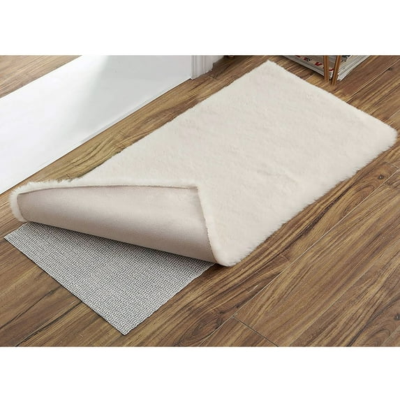 Runner Rug Pads - Anti-slip Strong Hold Firm Grip Rug Pad - Beige 2'1" x 6' Feet