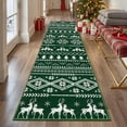 thumbnail image 1 of Christmas Runner Rug for Hallway, Yamaziot 2'x8' Washable Rug for Floor with Rubber Backing, Non Skid Carpet, Laundry Room Rug Mat, 1 of 5