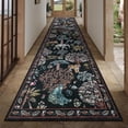 thumbnail image 1 of Runner Rugs for Hallway, Yamaziot 2'x10' Rug Runner Non Slip Floor Carpet Runner Farmhouse Rug for Kitchen Entryway Outdoor Patio, Natural Jungle Animals Decor, 1 of 8