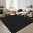 thumbnail image 1 of Koloko Outdoor Runner Rug Indoor Non-Slip Long Rugs Custom Size Carpet Runners with Rubber Backing Mat for Hallway Kitchen Entryway Garage Laundry Striped Black, 2ft x 66ft, 1 of 8
