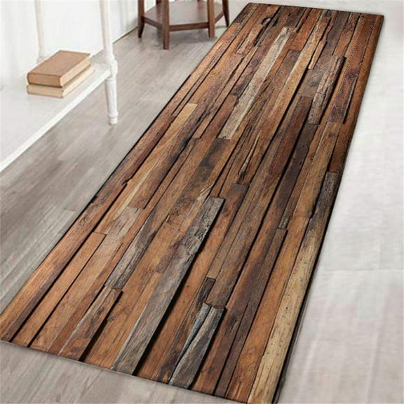 Runner Rug for Hallway with Non-slip Rubber Backing Washable Modern Fashion Abstract Style Indoor Carpet Kitchen Bathroom Floor Mat