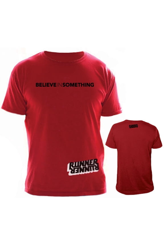 x Believe In Something - Collab Red T-Shirt - X-Large