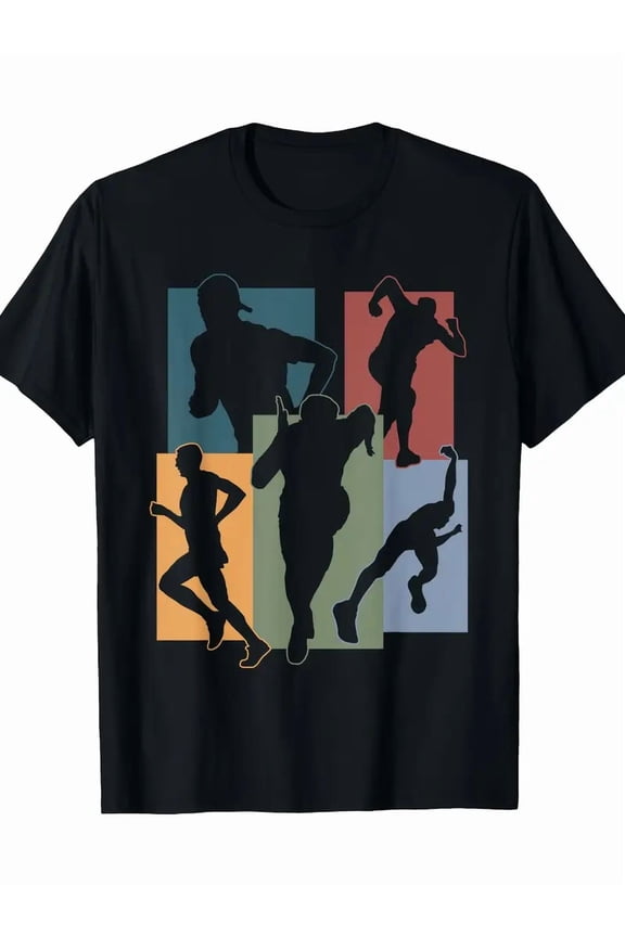 Runner Running Run Marathon Track And Field Enthusiast T-Shirt